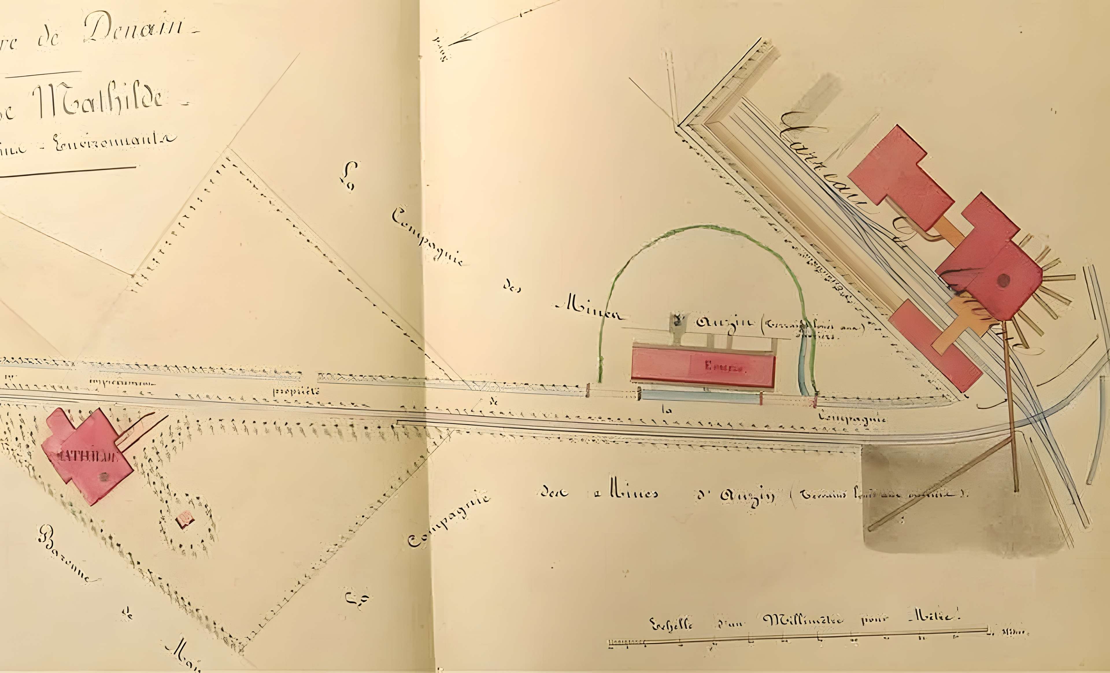 Fosse Mathilde des mines d'Anzin à Denain