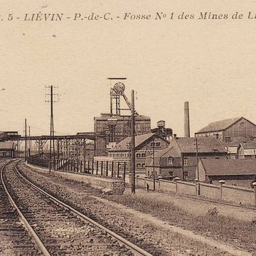 Fosse n 1 - 1 bis - 1 ter des mines de Liévin à Liévin
