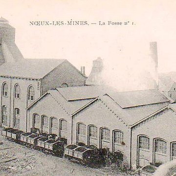 Ancien carreau de la fosse n 1 de la compagnie des mines de Vicoigne-Noeux-Drocourt