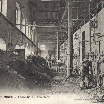 Ancien carreau de la fosse n 1 de la compagnie des mines de Vicoigne-Noeux-Drocourt