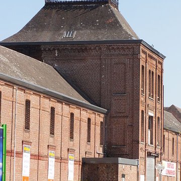 Ancien carreau de la fosse n 1 de la compagnie des mines de Vicoigne-Noeux-Drocourt