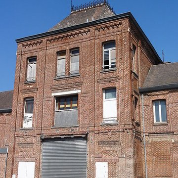 Ancien carreau de la fosse n 1 de la compagnie des mines de Vicoigne-Noeux-Drocourt