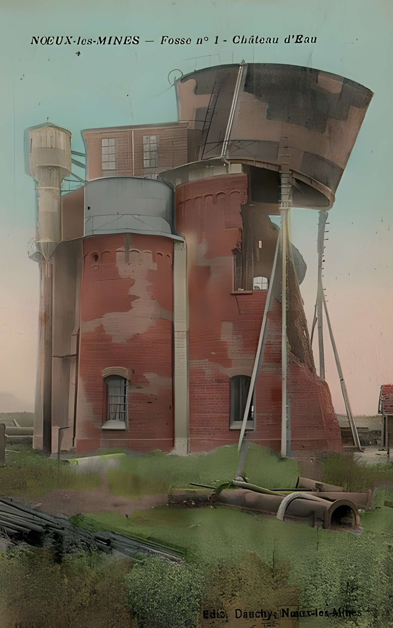 Ancien carreau de la fosse n° 1 de la compagnie des mines de Vicoigne-Noeux-Drocourt