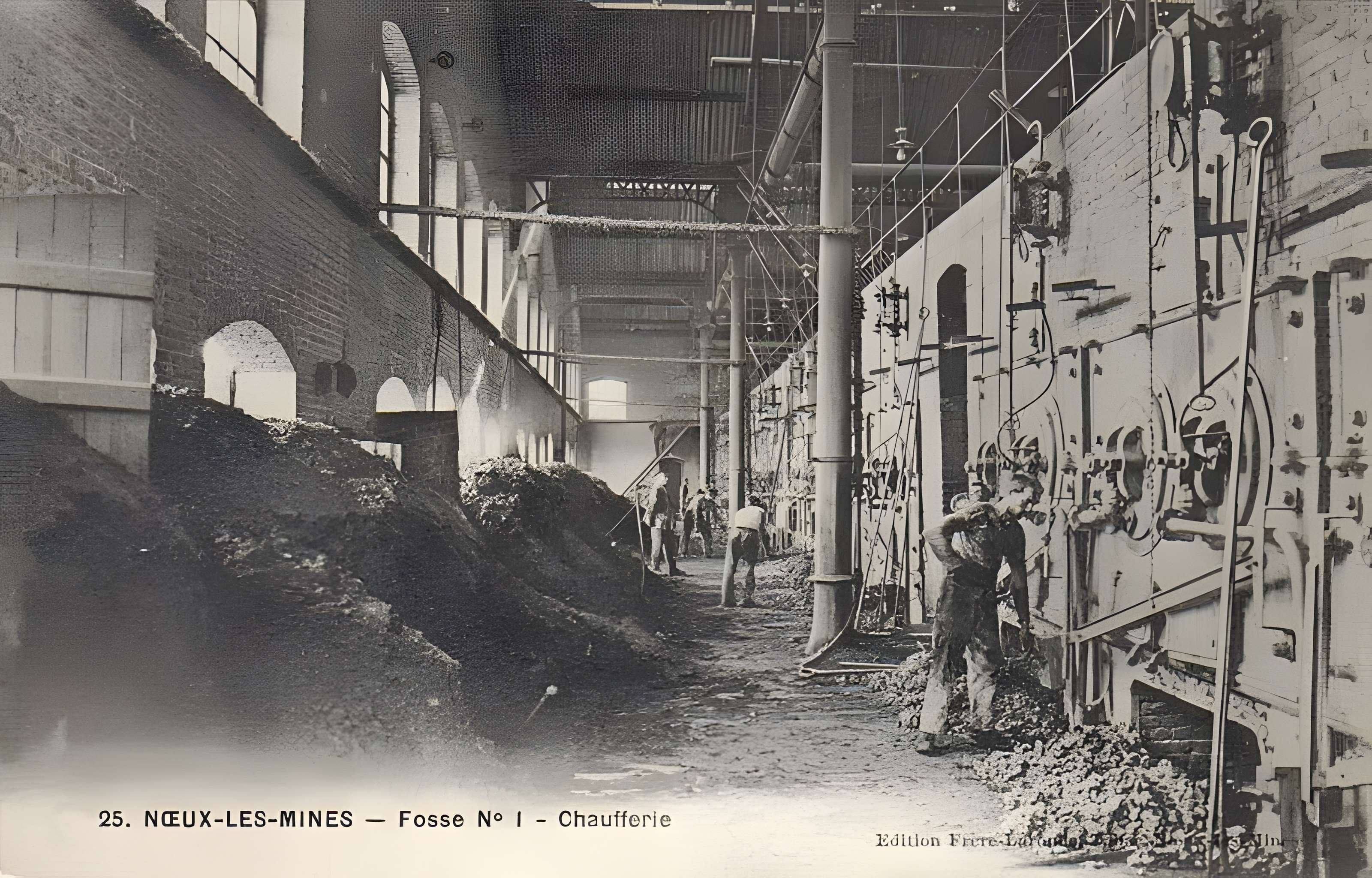 Ancien carreau de la fosse n° 1 de la compagnie des mines de Vicoigne-Noeux-Drocourt