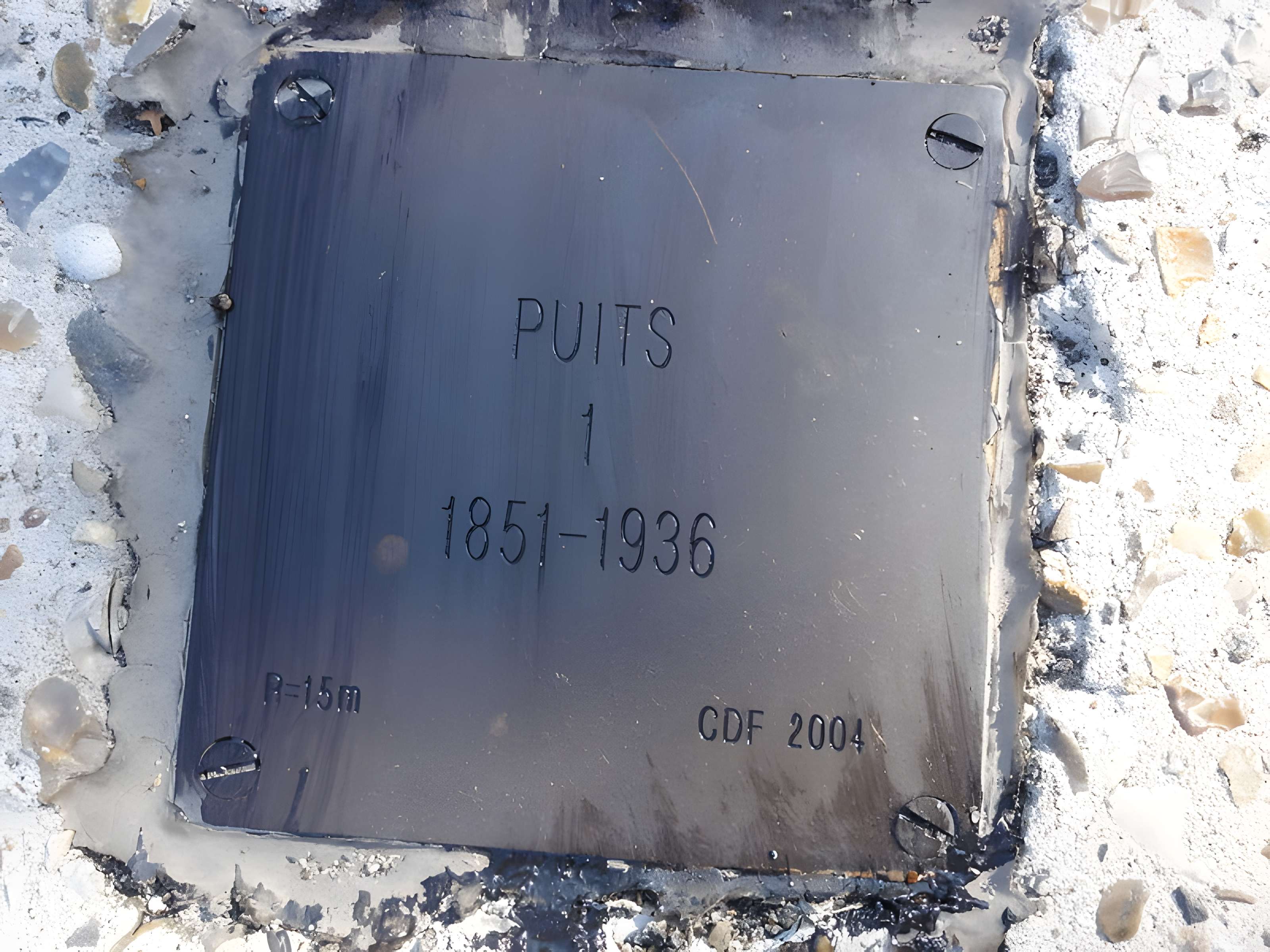 Ancien carreau de la fosse n° 1 de la compagnie des mines de Vicoigne-Noeux-Drocourt