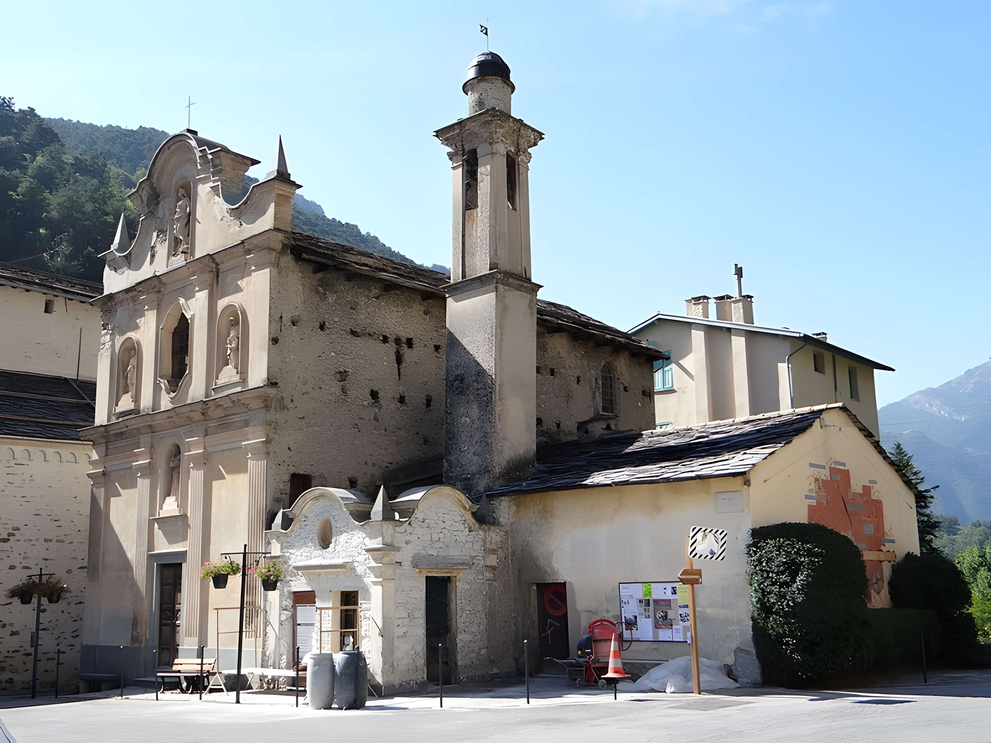 Chapelle inférieure de l'Assomption à La Brigue 