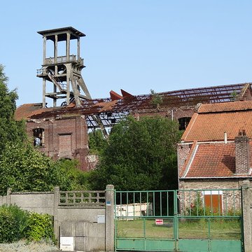 Fosse n 2 des mines de Flines à Anhiers