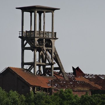 Fosse n 2 des mines de Flines à Anhiers