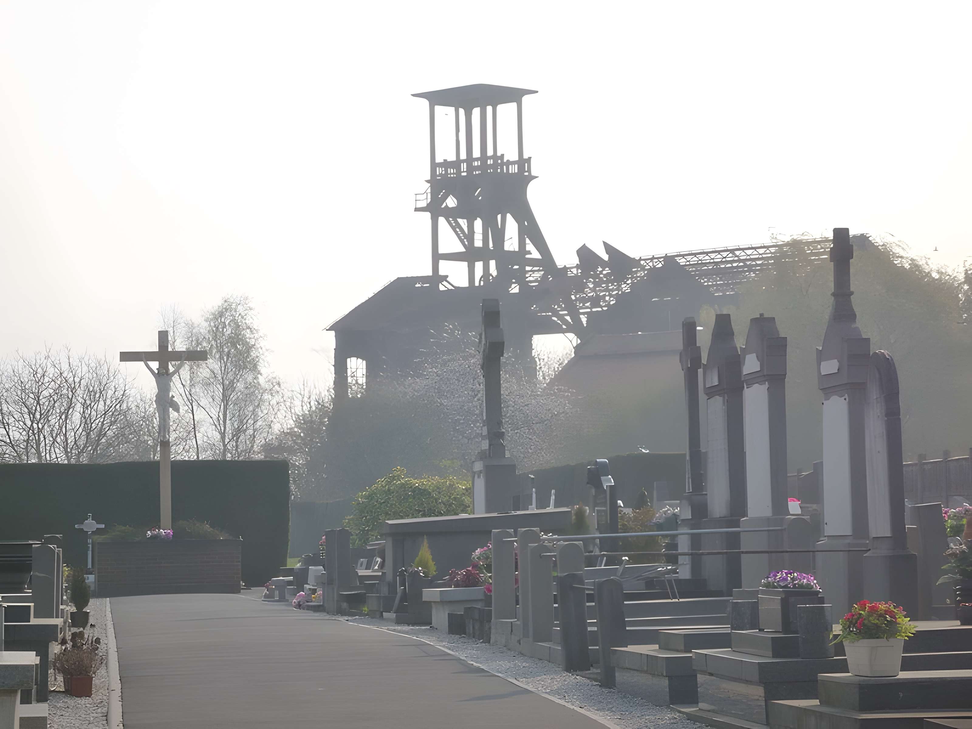 Fosse n° 2 des mines de Flines à Anhiers