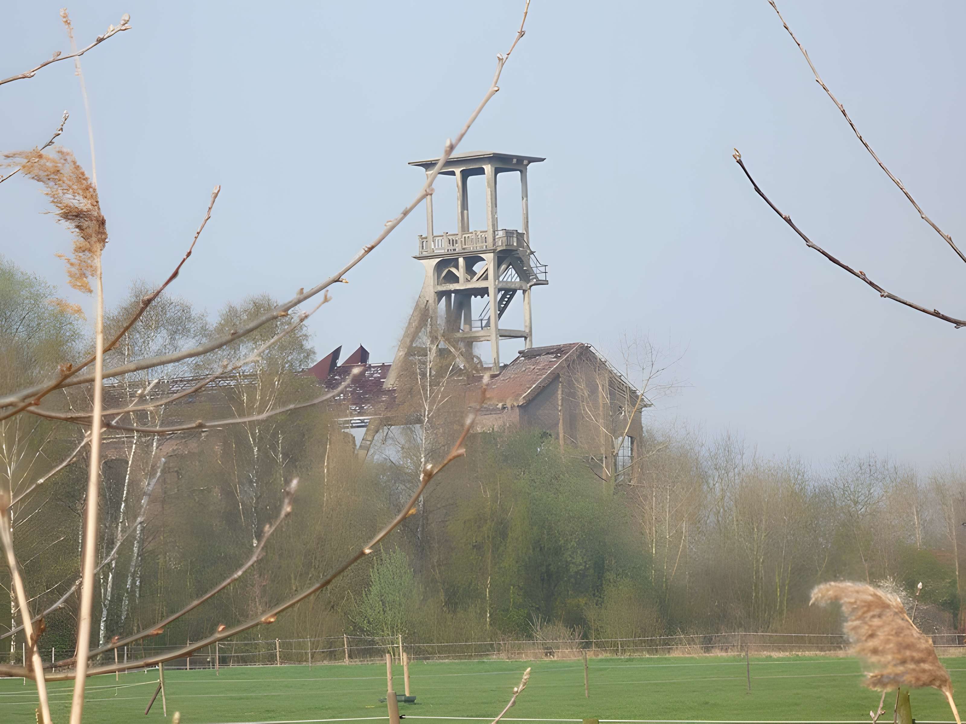 Fosse n° 2 des mines de Flines à Anhiers