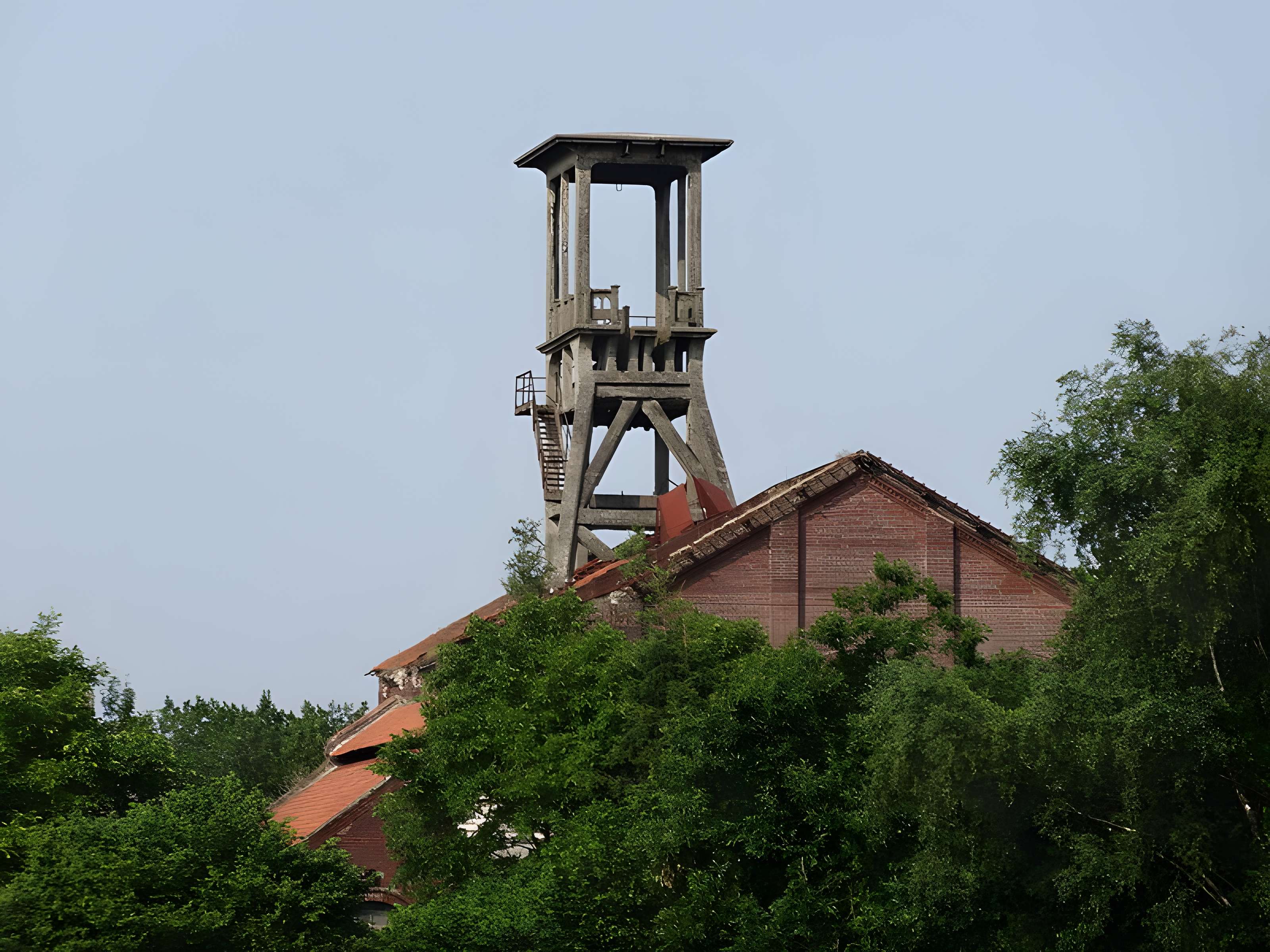 Fosse n° 2 des mines de Flines à Anhiers