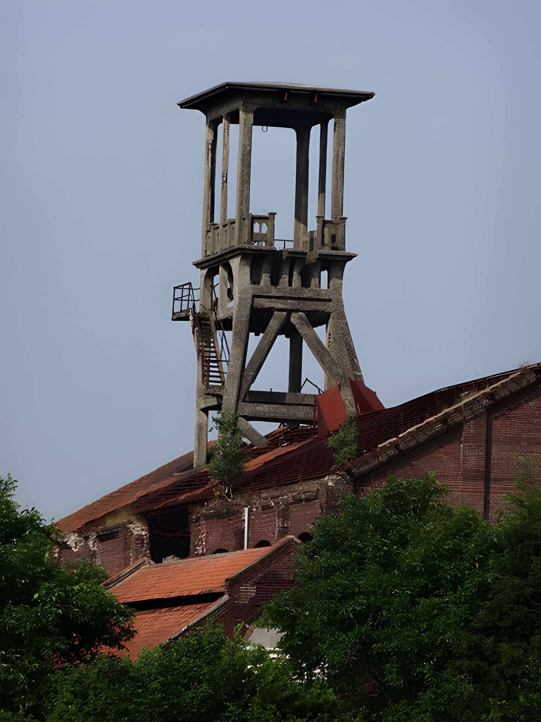 Fosse n° 2 des mines de Flines à Anhiers
