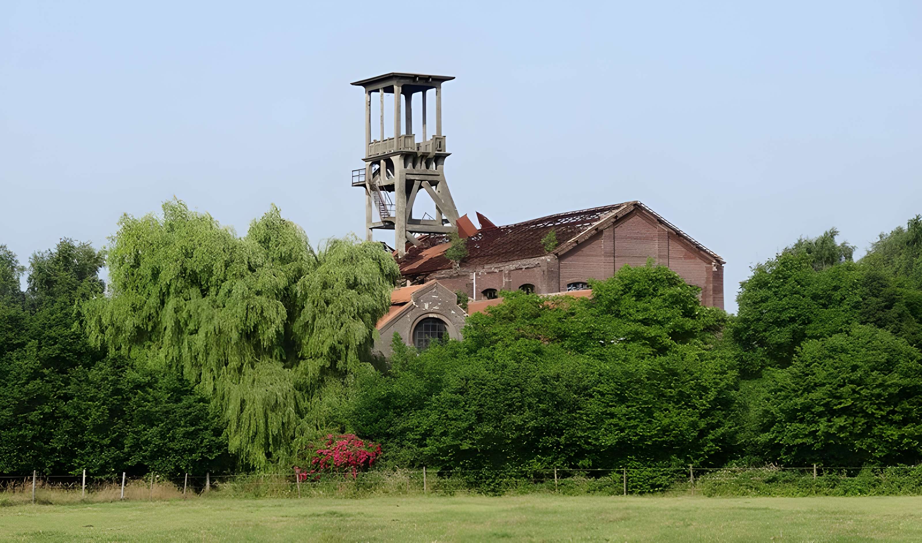 Fosse n° 2 des mines de Flines à Anhiers