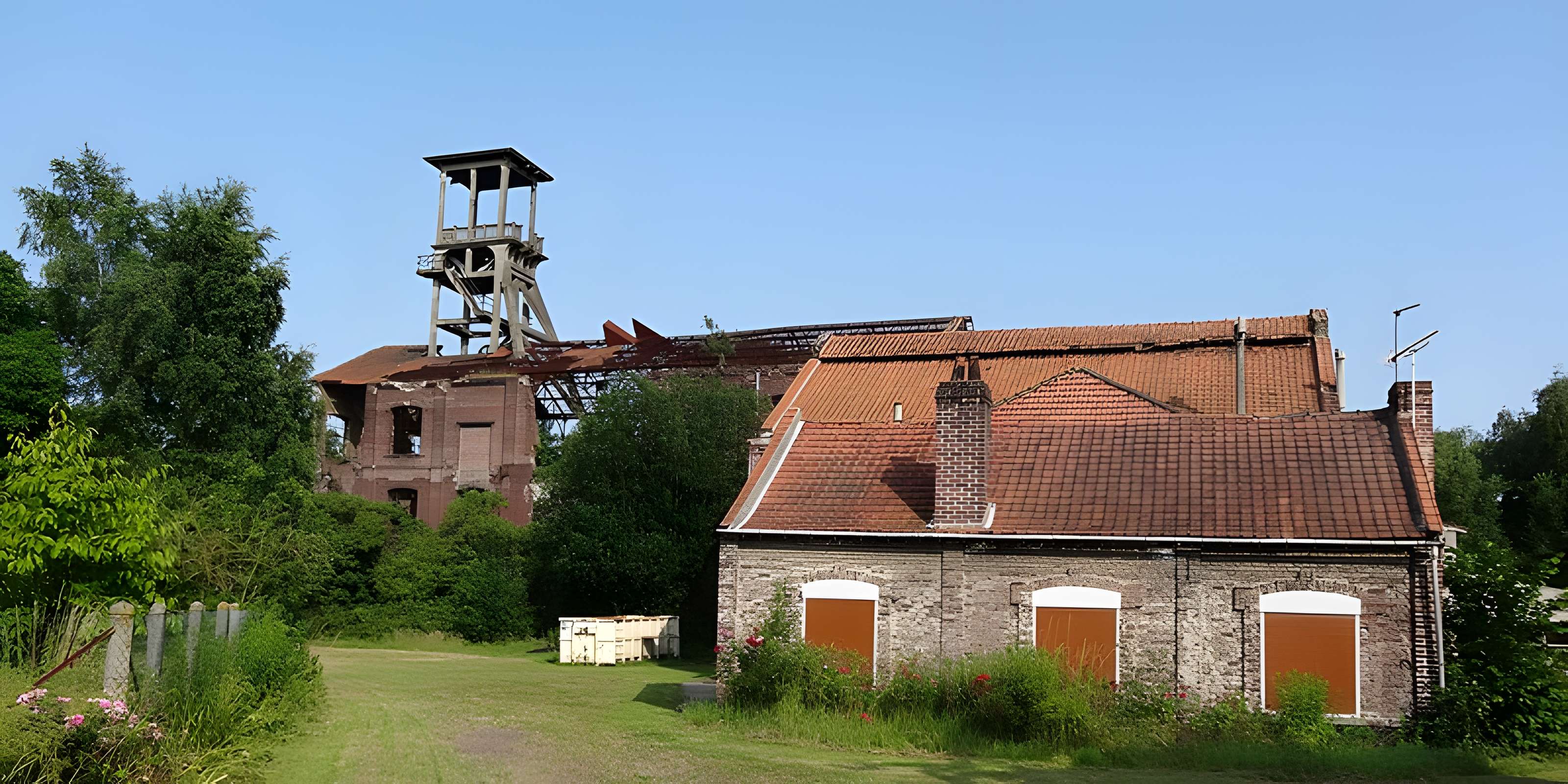 Fosse n° 2 des mines de Flines à Anhiers