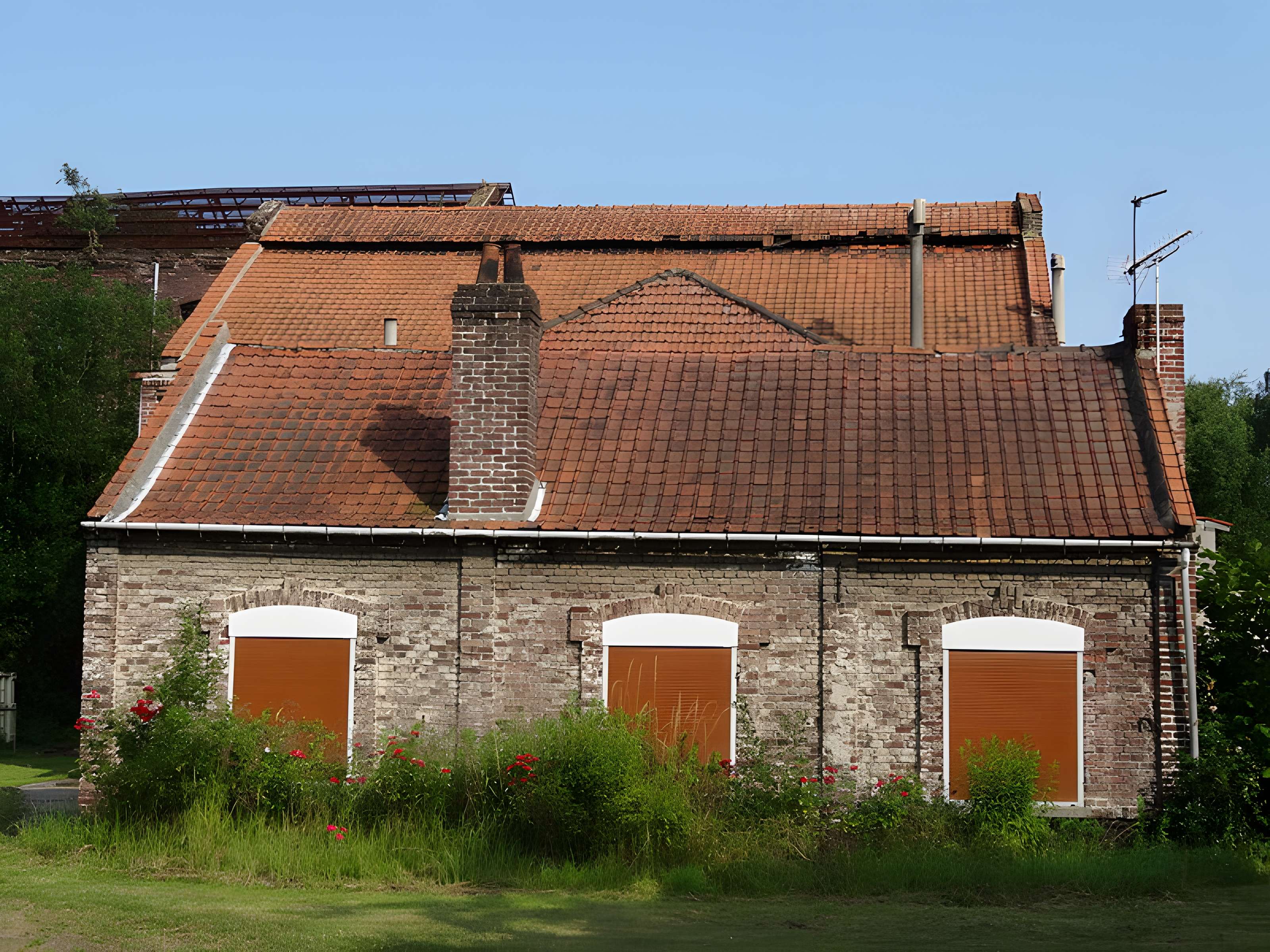 Fosse n° 2 des mines de Flines à Anhiers