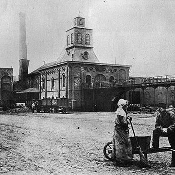 Fosse n 6 des mines de Lens à Haisnes