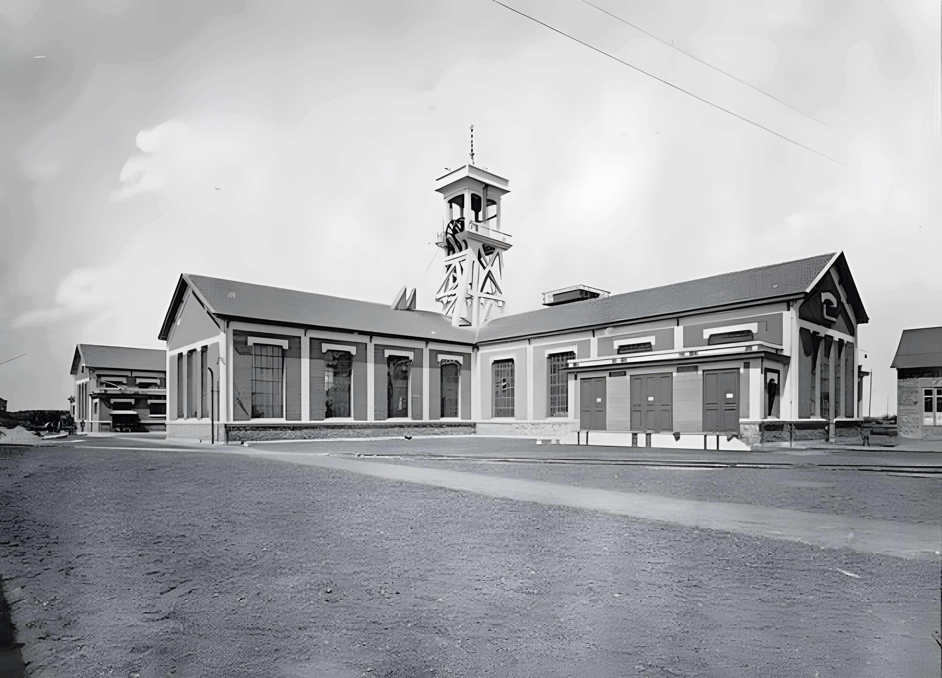 Fosse n° 6 des mines de Lens à Haisnes 
