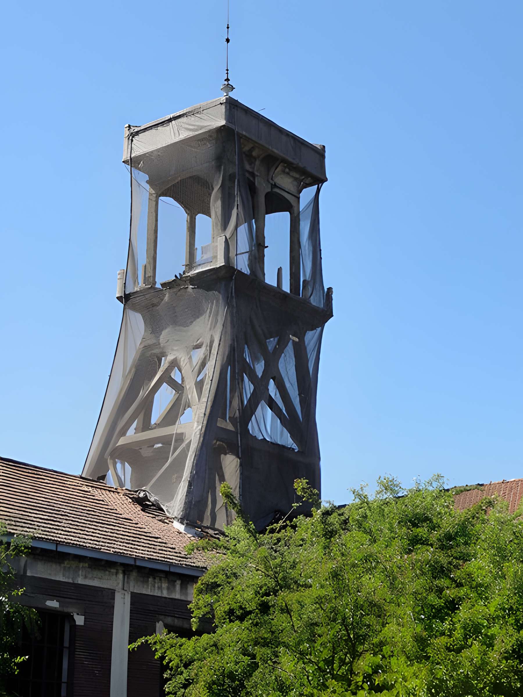 Fosse n° 6 des mines de Lens à Haisnes