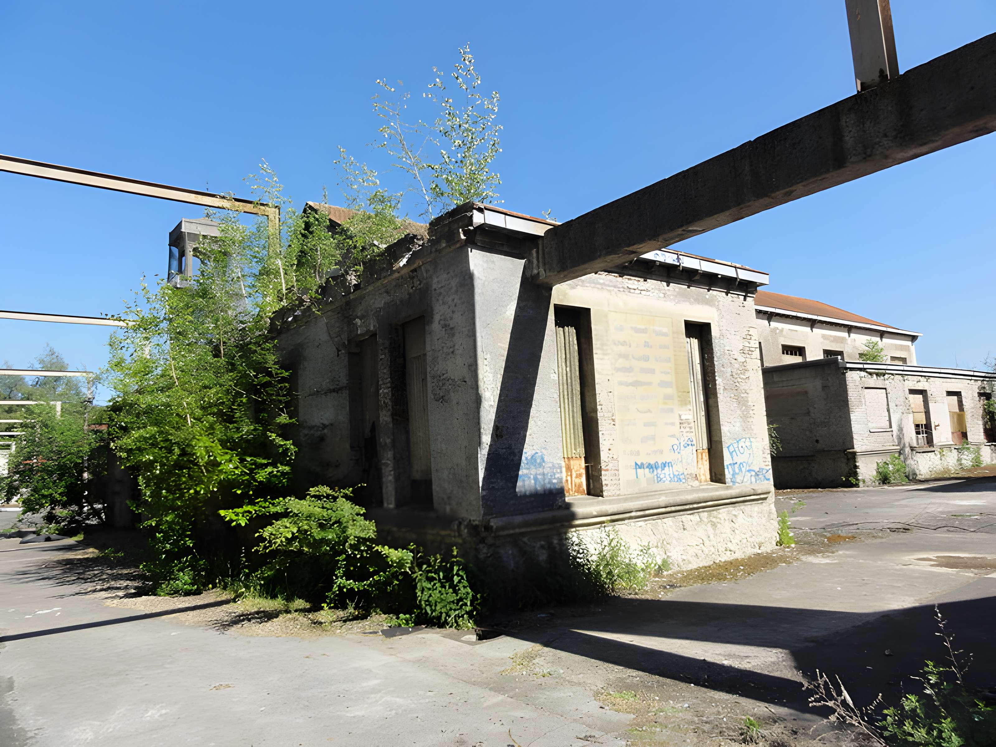 Fosse n° 6 des mines de Lens à Haisnes