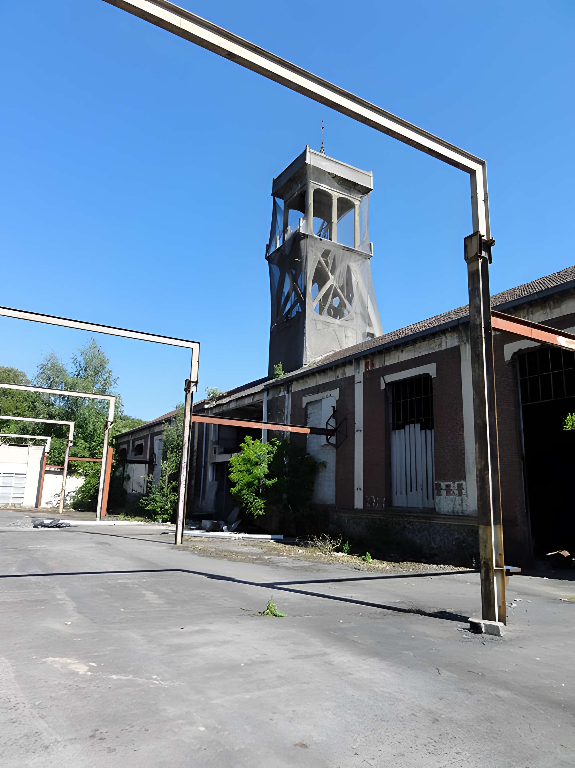 Fosse n° 6 des mines de Lens à Haisnes