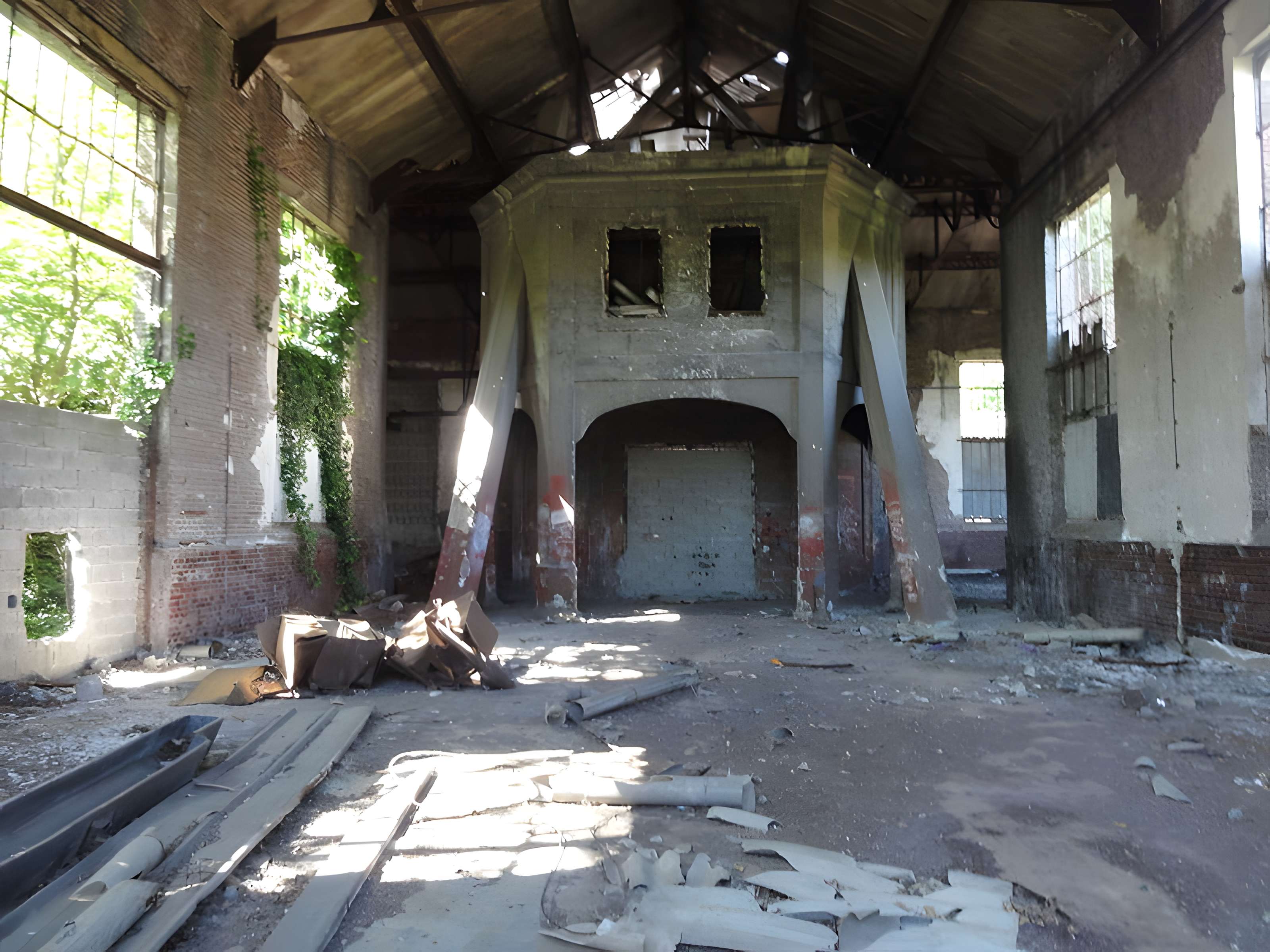 Fosse n° 6 des mines de Lens à Haisnes