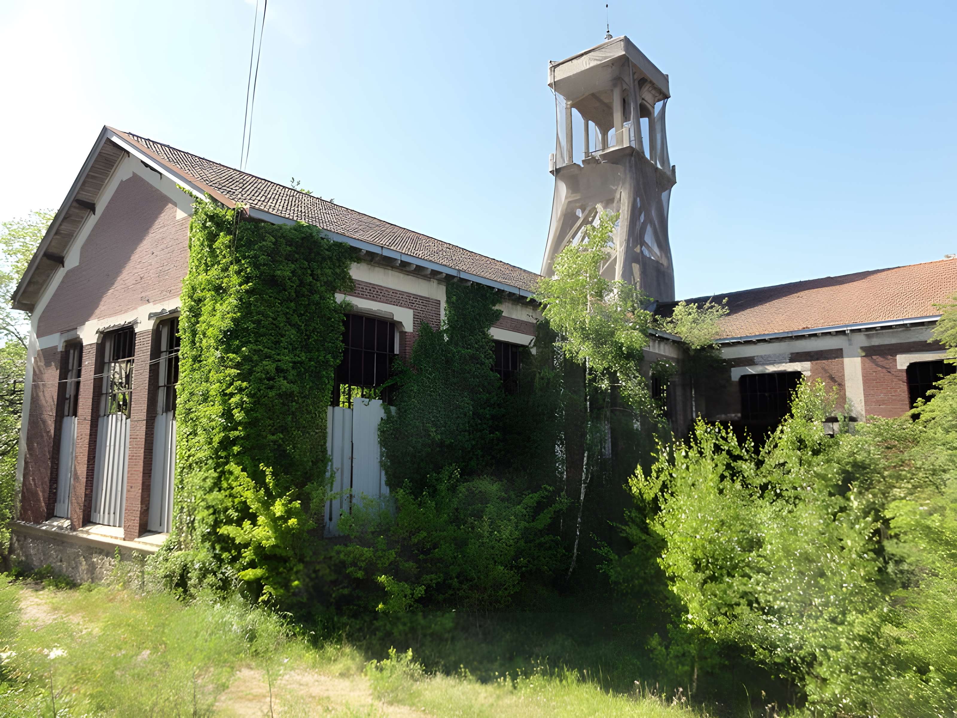 Fosse n° 6 des mines de Lens à Haisnes