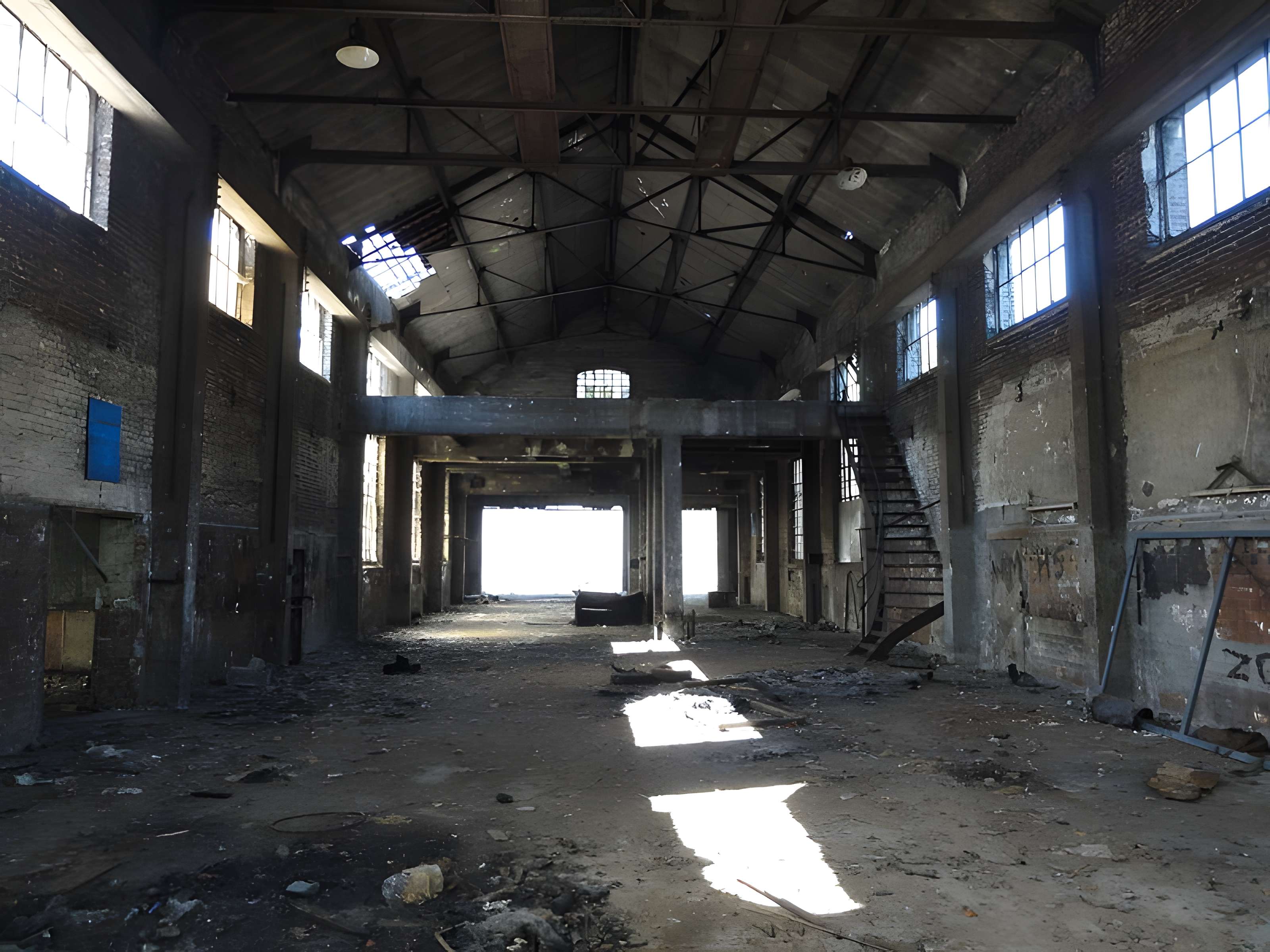 Fosse n° 6 des mines de Lens à Haisnes