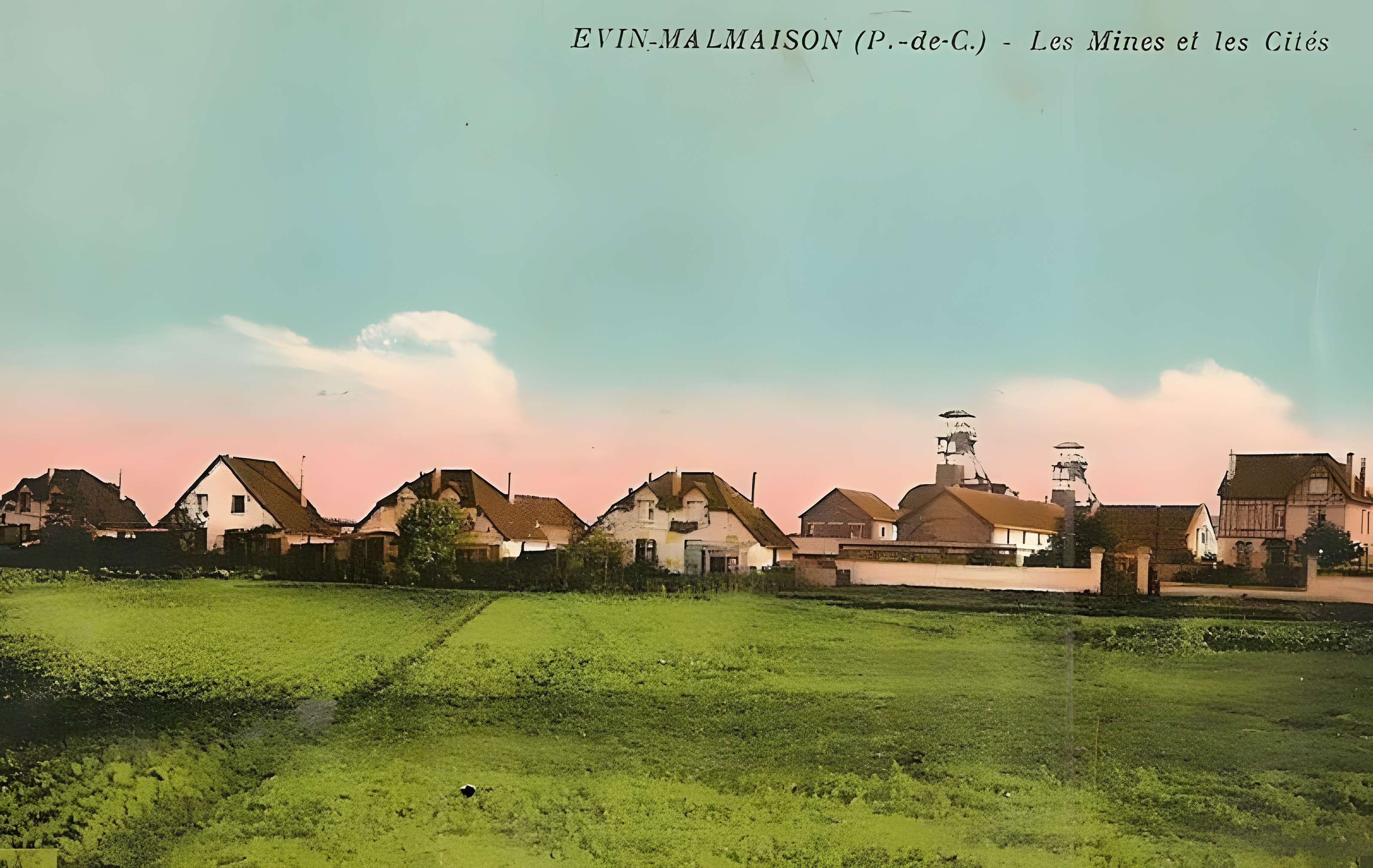 Fosse n° 8 - 8 bis des mines de Dourges à Évin-Malmaison