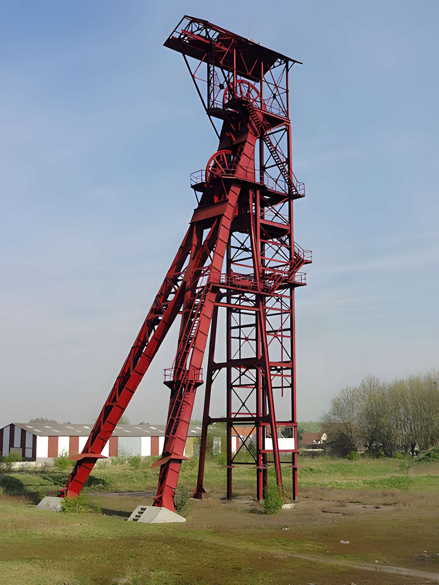 Fosse n° 8 - 8 bis des mines de Dourges à Évin-Malmaison