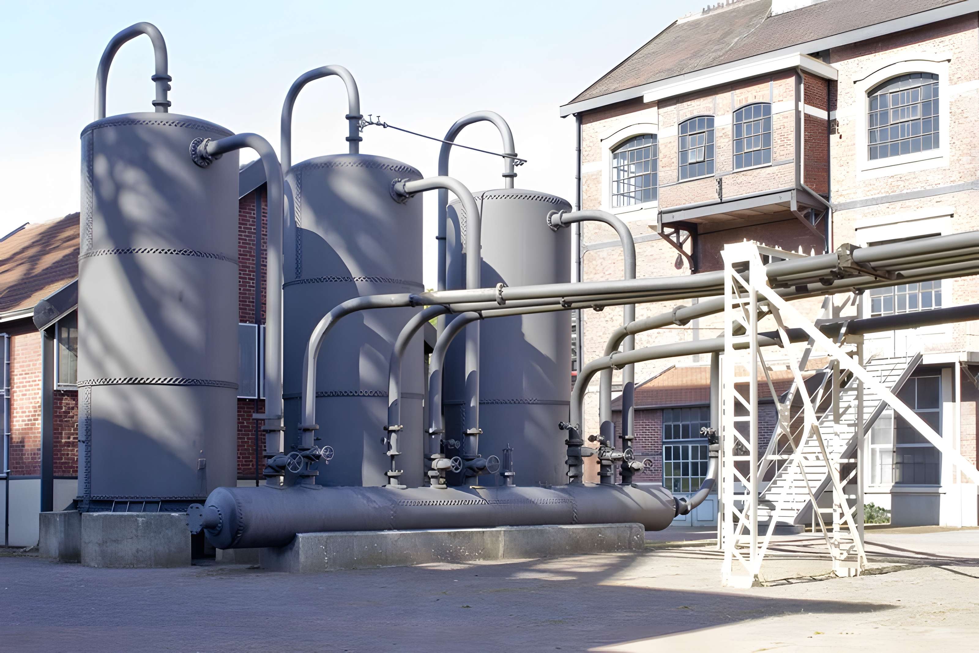 Fosse n° 9 et 9 bis des mines de Dourges à Oignies