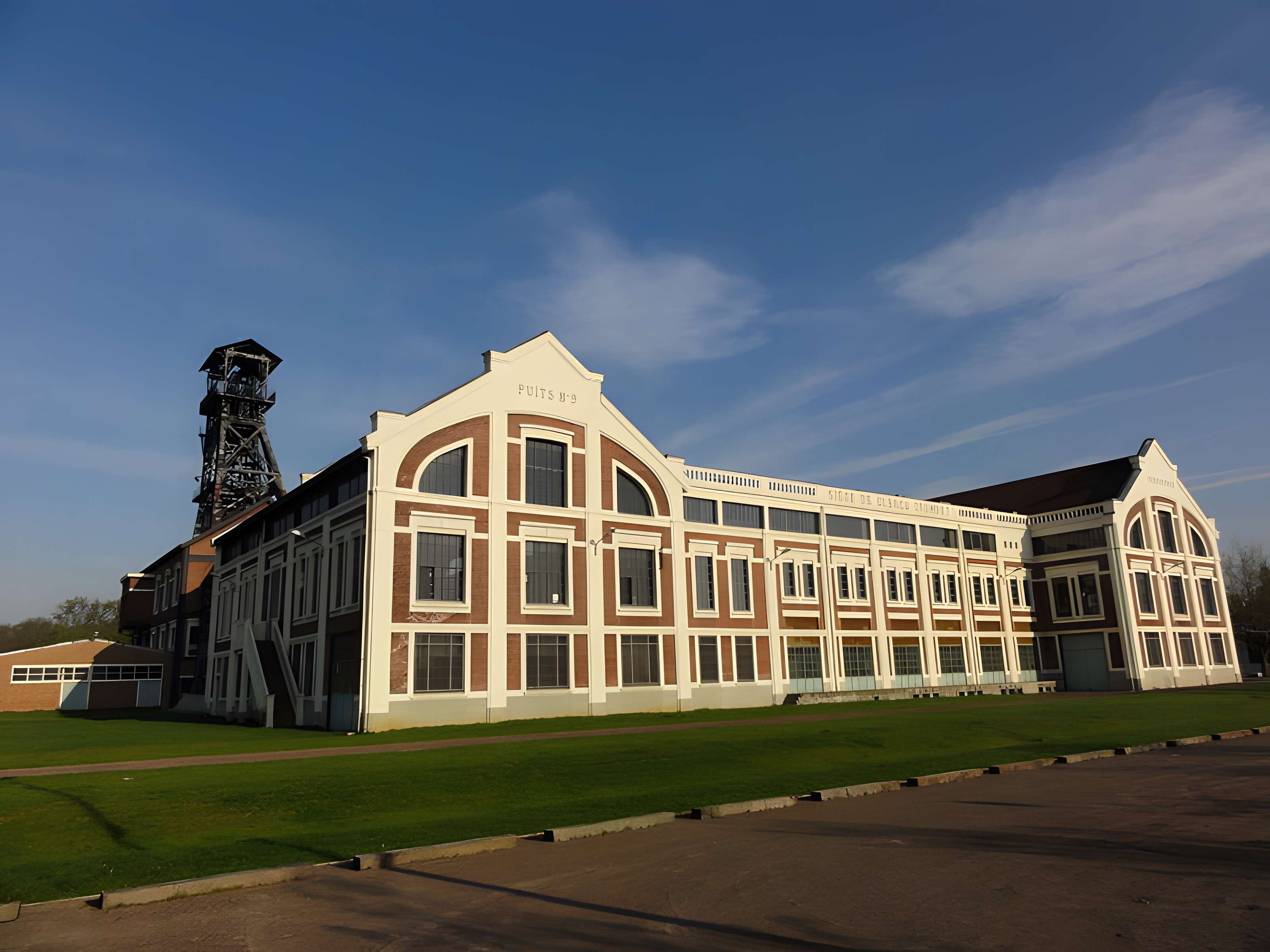 Fosse n° 9 et 9 bis des mines de Dourges à Oignies