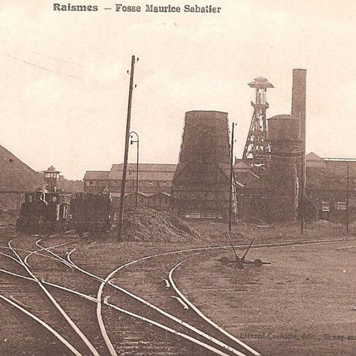 Photo de Puits n 2 de la fosse dite  Sabatier  de la compagnie des mines dAnzin