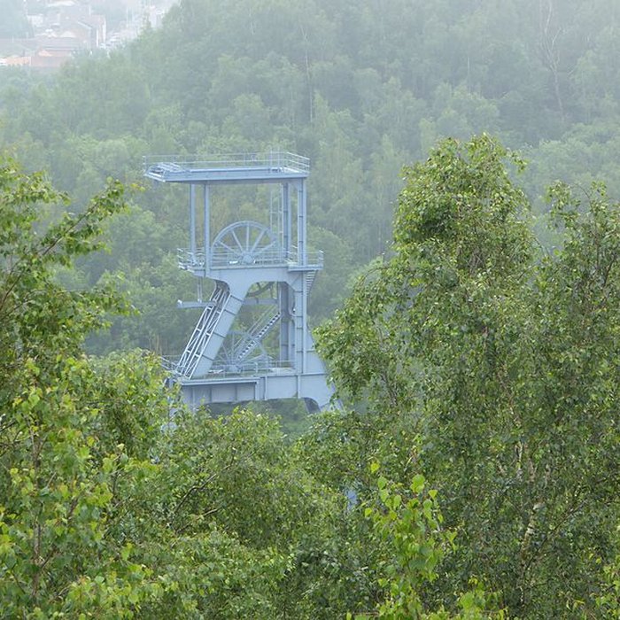 Photo de Puits n 2 de la fosse dite  Sabatier  de la compagnie des mines dAnzin