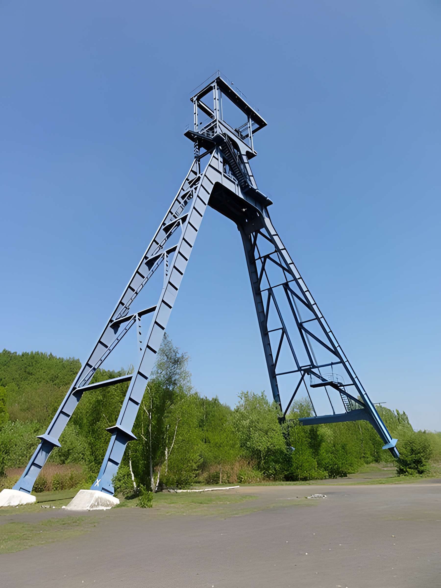 Fosse Sabatier des mines d'Anzin (puits 2) à Raismes 