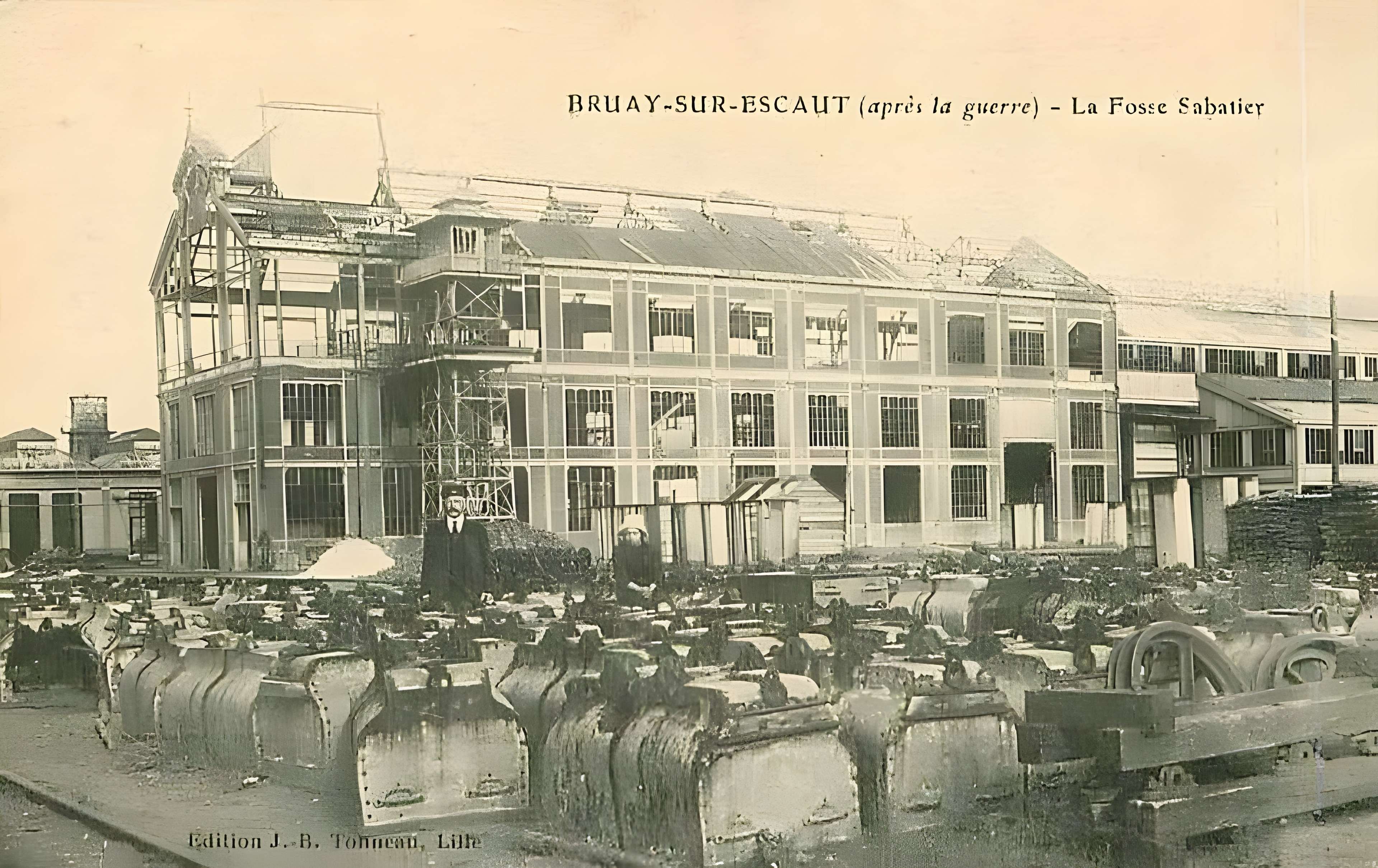 Puits n° 2 de la fosse dite  Sabatier  de la compagnie des mines d'Anzin