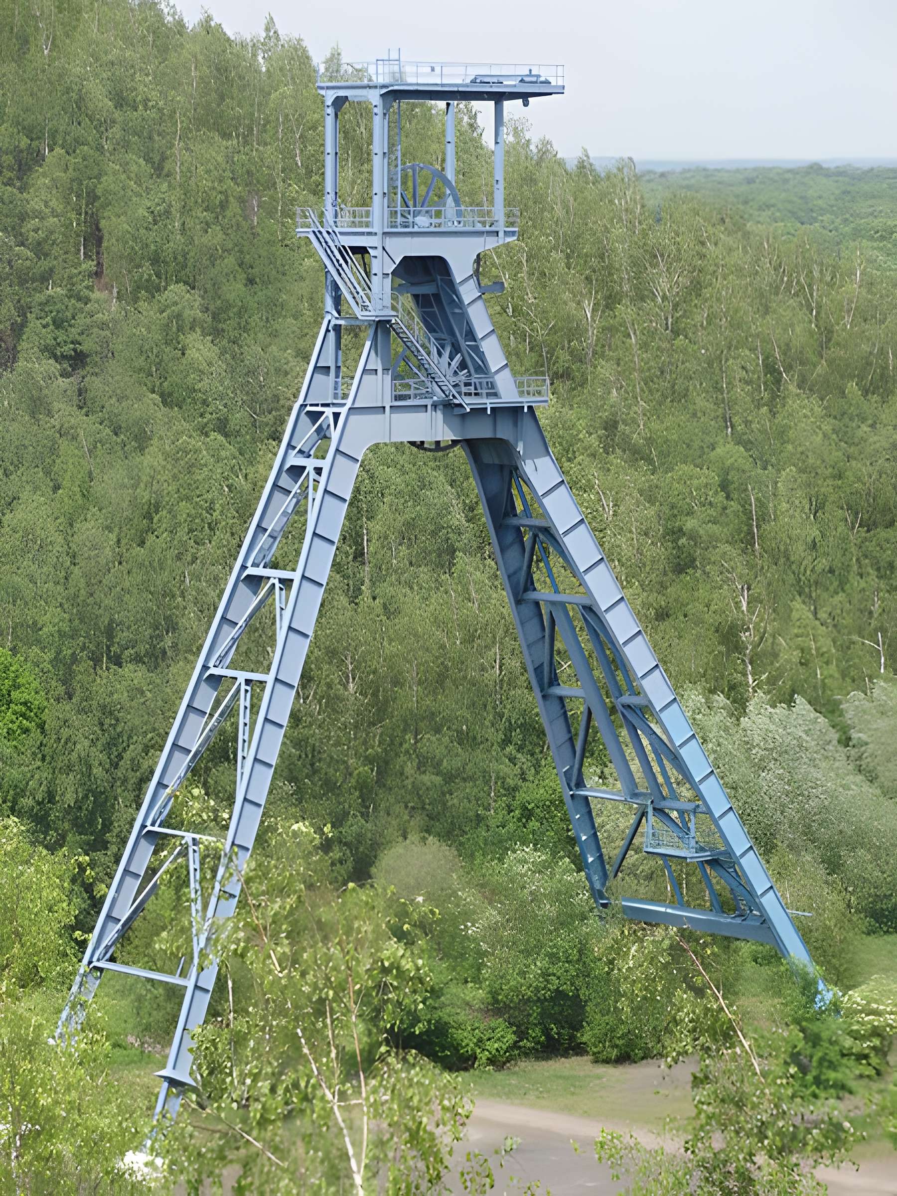 Puits n° 2 de la fosse dite  Sabatier  de la compagnie des mines d'Anzin