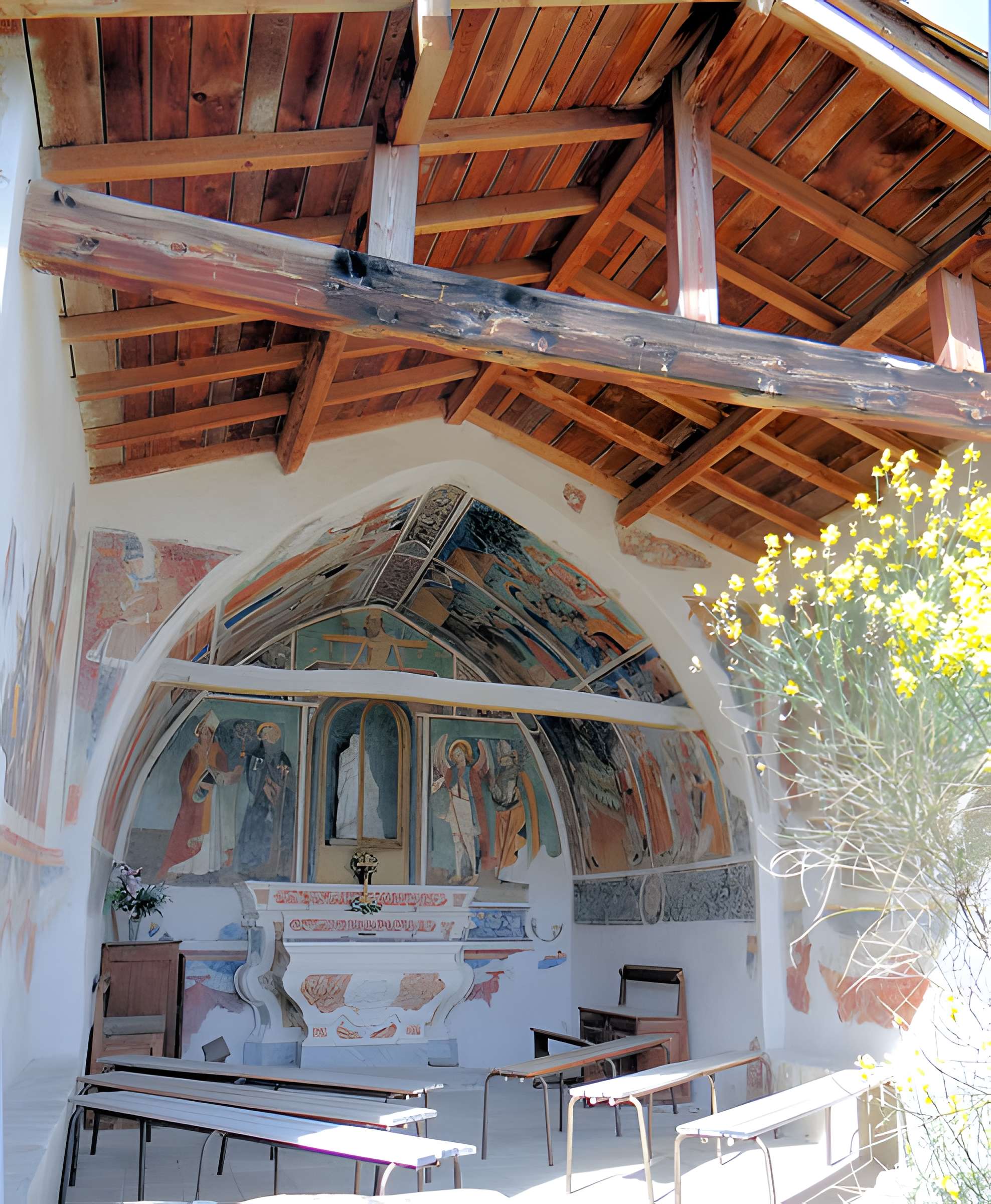 Chapelle Notre-Dame-de-Bon-Coeur à Lucéram