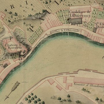 Immeuble dit Les Greniers dAbondance, actuellement siège de la DRAC Direction régionale des affaires culturelles