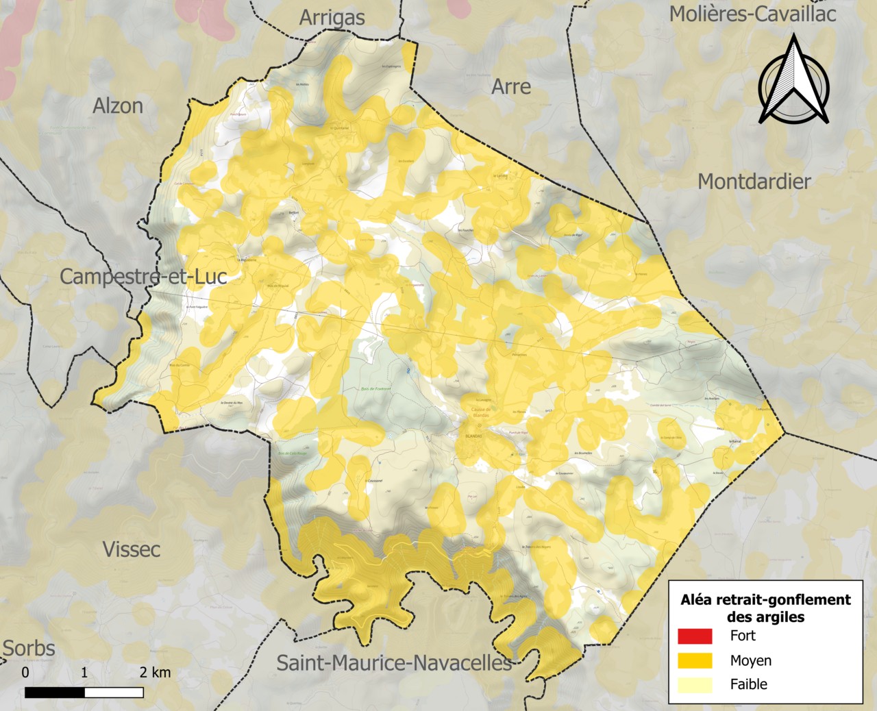 Grotte des Baumelles de Blandas