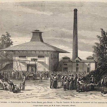 Groupe scolaire de la cité Notre-Dame des mines dAniche à Waziers