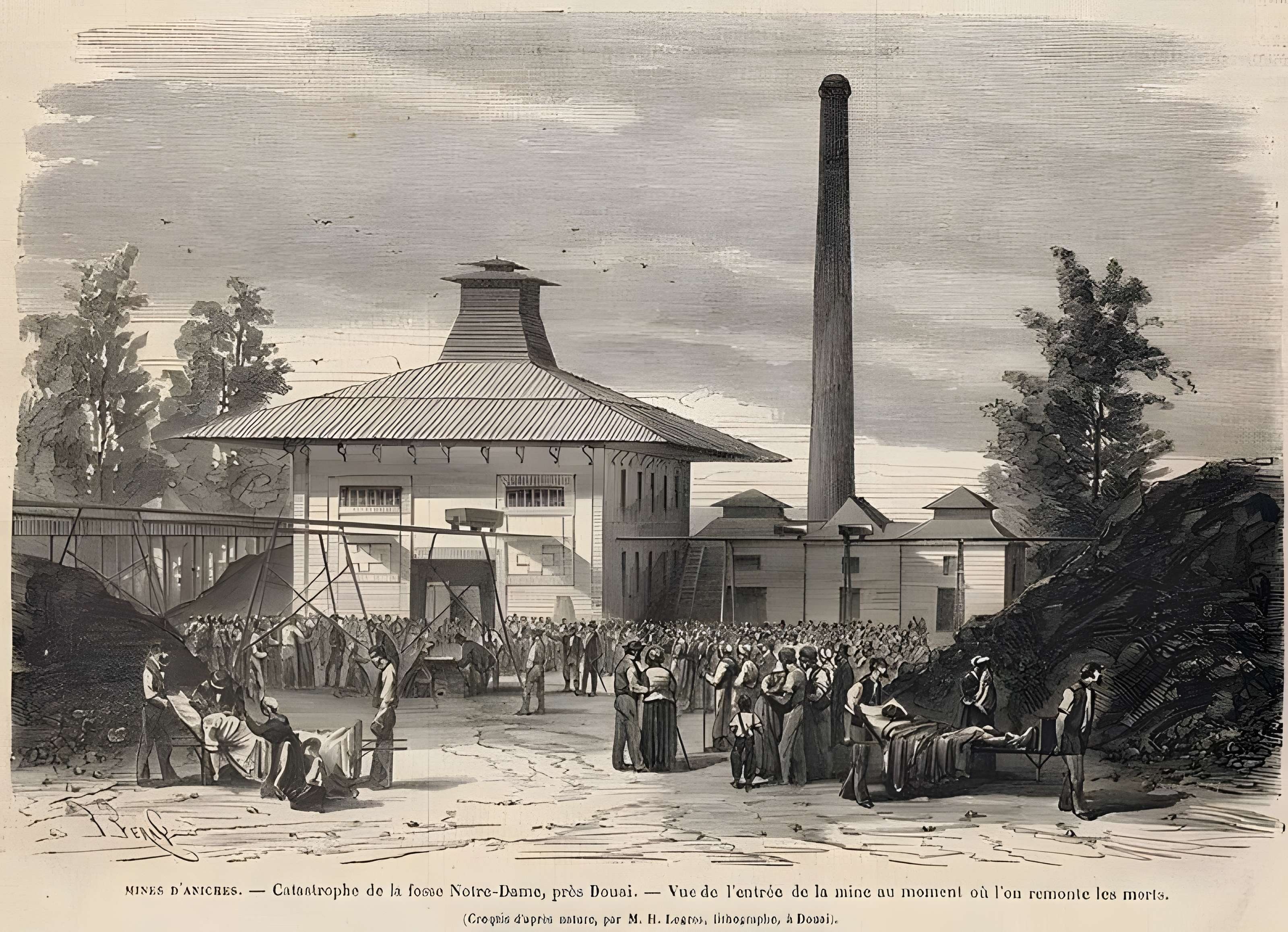 Groupe scolaire de la cité Notre-Dame des mines d'Aniche à Waziers