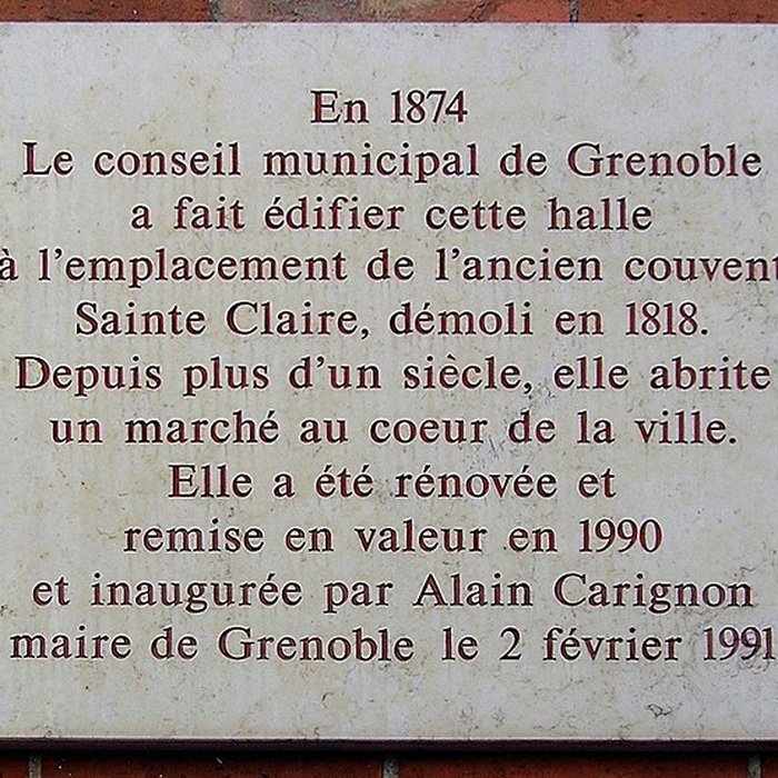 Photo de Marché couvert dit Halle Sainte-Claire
