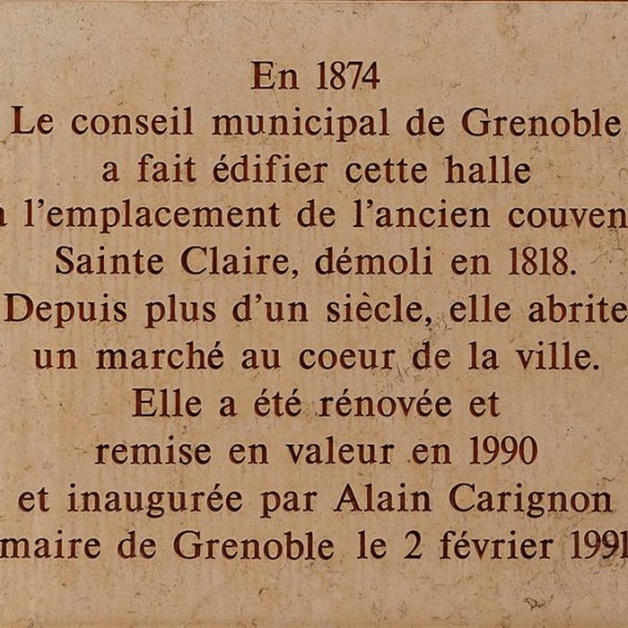 Photo de Marché couvert dit Halle Sainte-Claire