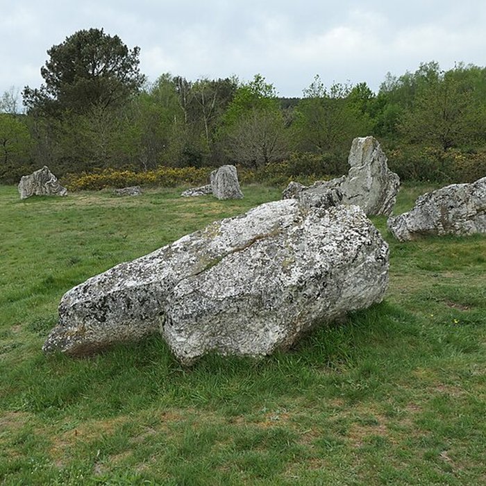 Photo de Hémicycle mégalithique et tertre tumulaire de Cojoux à Saint-Just
