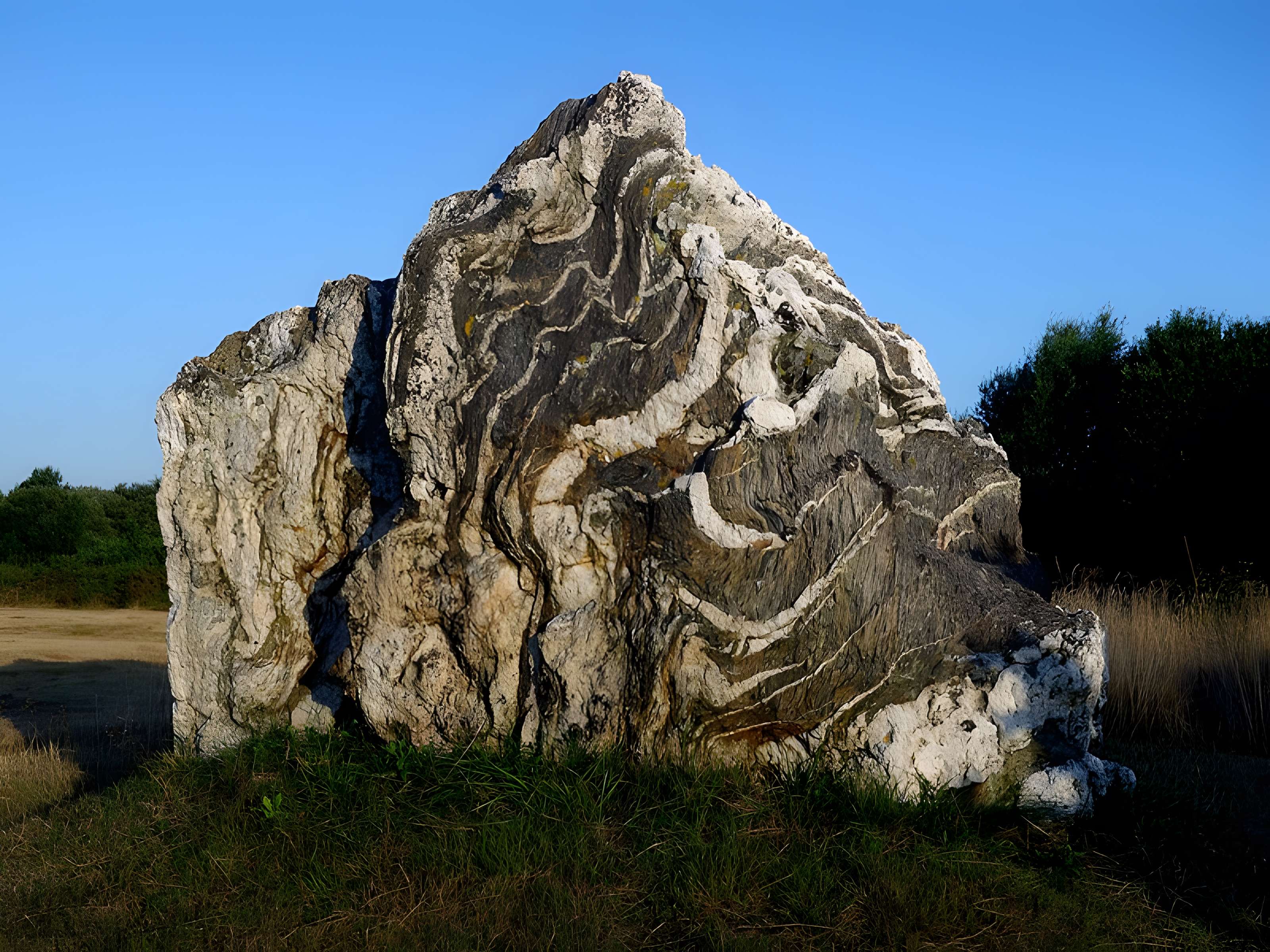Hémicycle mégalithique et tertre tumulaire de Cojoux à Saint-Just