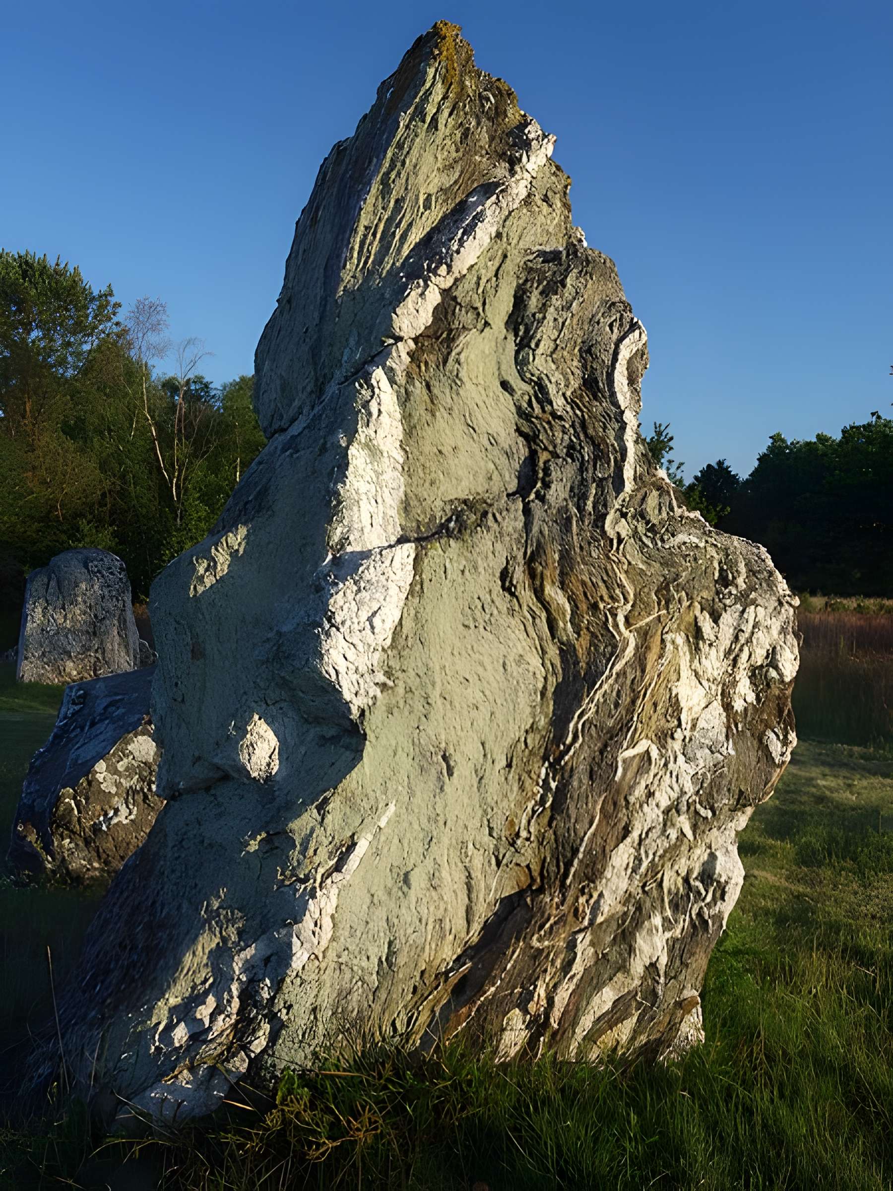 Hémicycle mégalithique et tertre tumulaire de Cojoux à Saint-Just