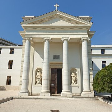 Hôpital Chalucet et jardin Alexandre-Ier de Toulon
