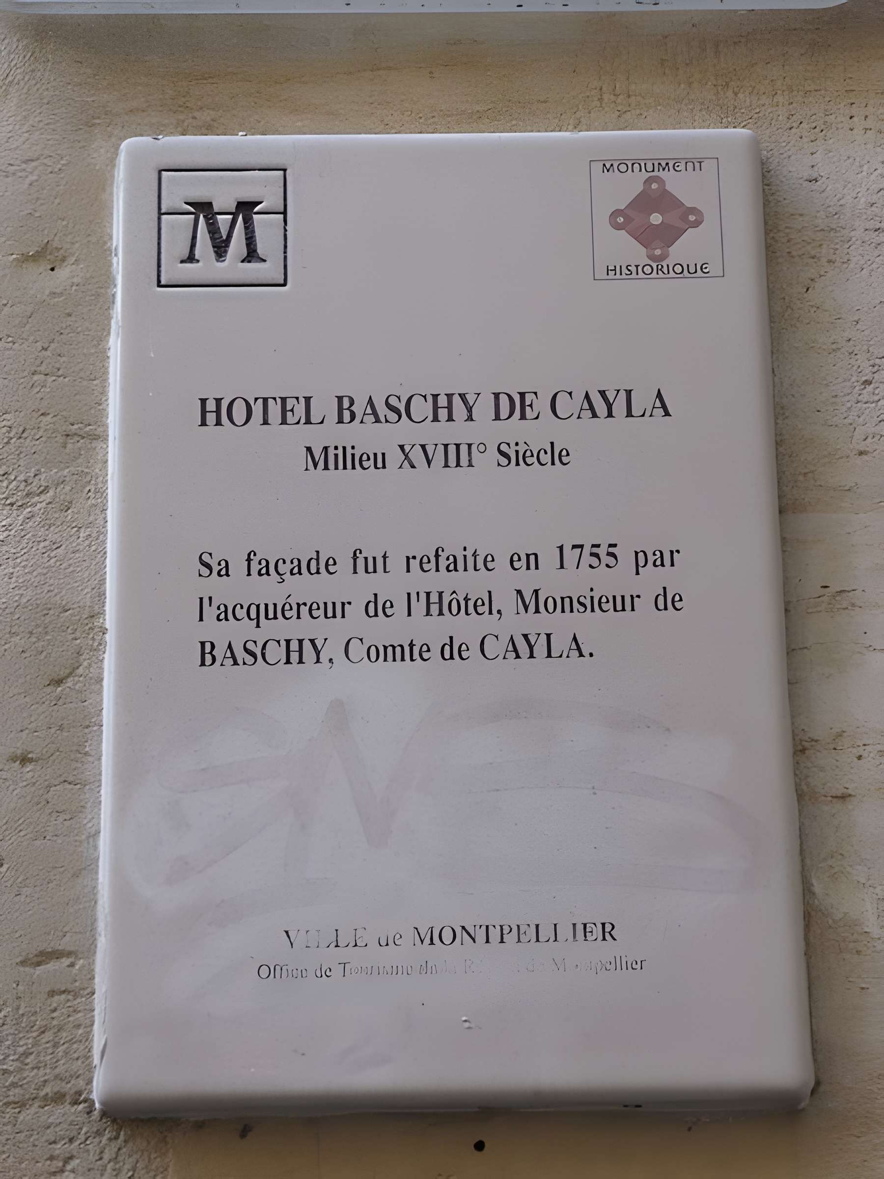 Hôtel Baschy-du-Cayla à Montpellier