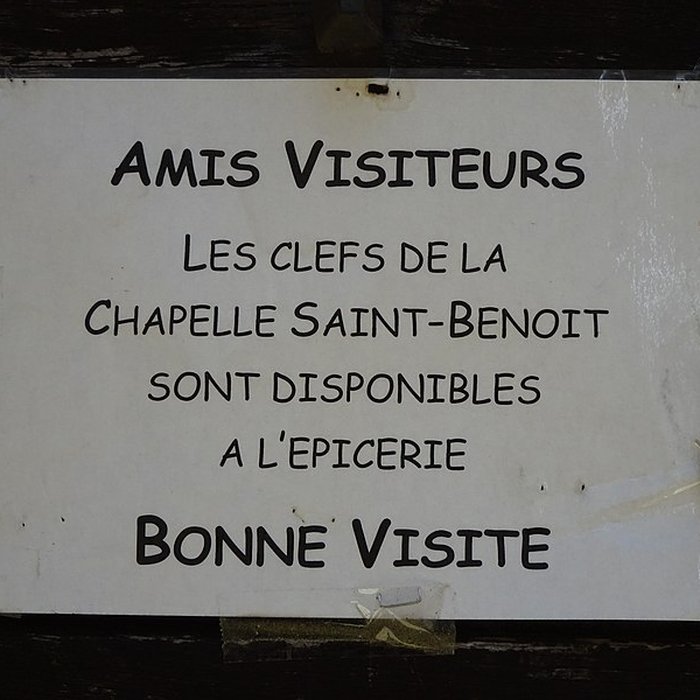 Photo de Chapelle Saint-Benoît de Chassiers