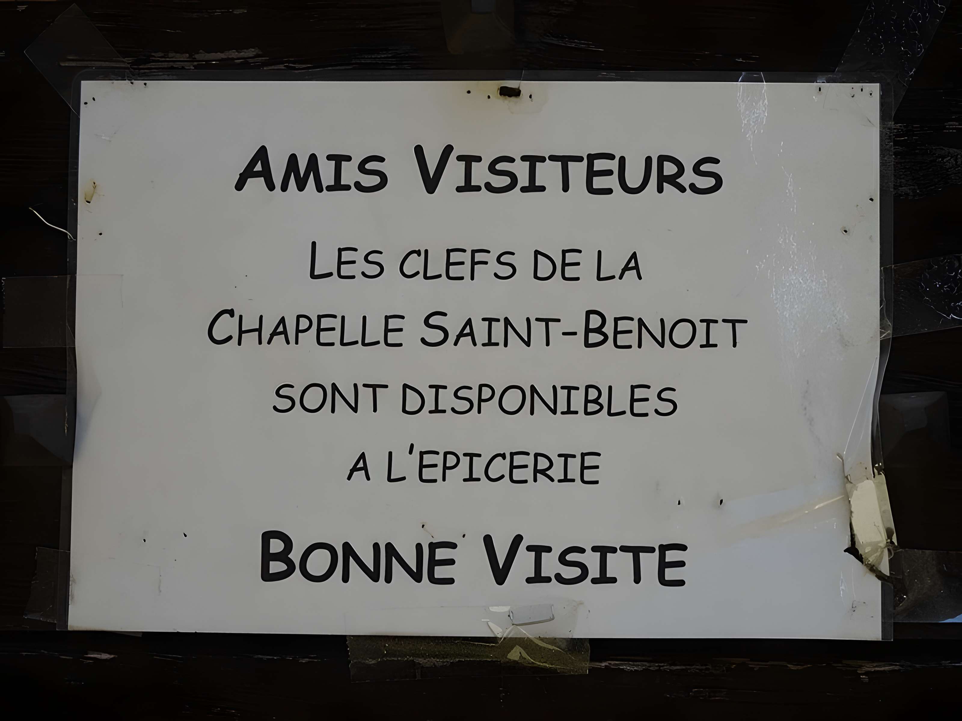 Chapelle Saint-Benoît de Chassiers